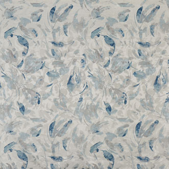 Blossom, Indigo - Fabric Only